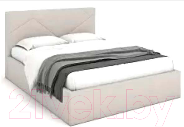 Каркас кровати Rivalli Бьянка 140x200 (Like Ivory) - фото