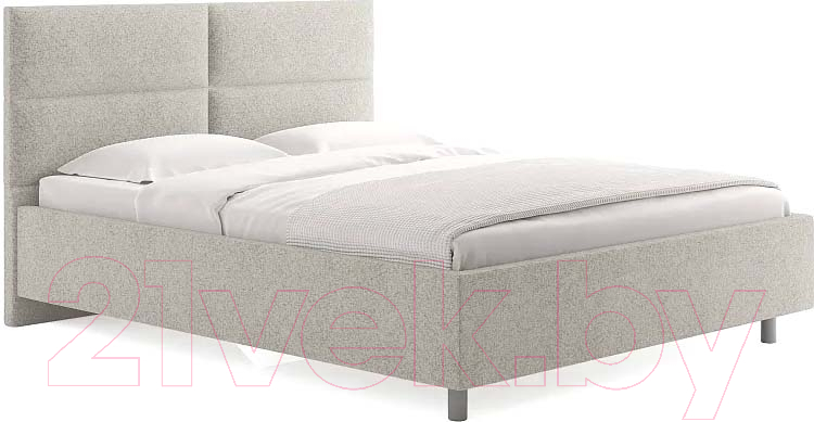Каркас кровати Сонум Omega 200x200 (кашемир латте) - фото