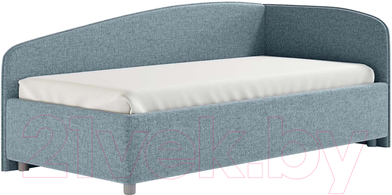 Каркас кровати Сонум Paola R 90x200 (кашемир голубой) - фото