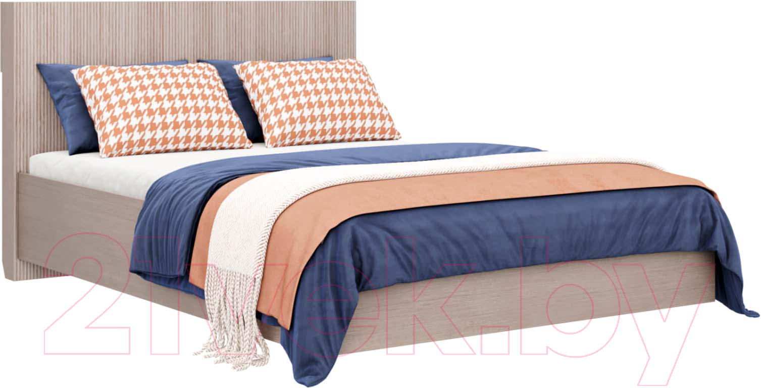 Каркас кровати Аквилон Муза №16 (тира/кадена вуд) - фото