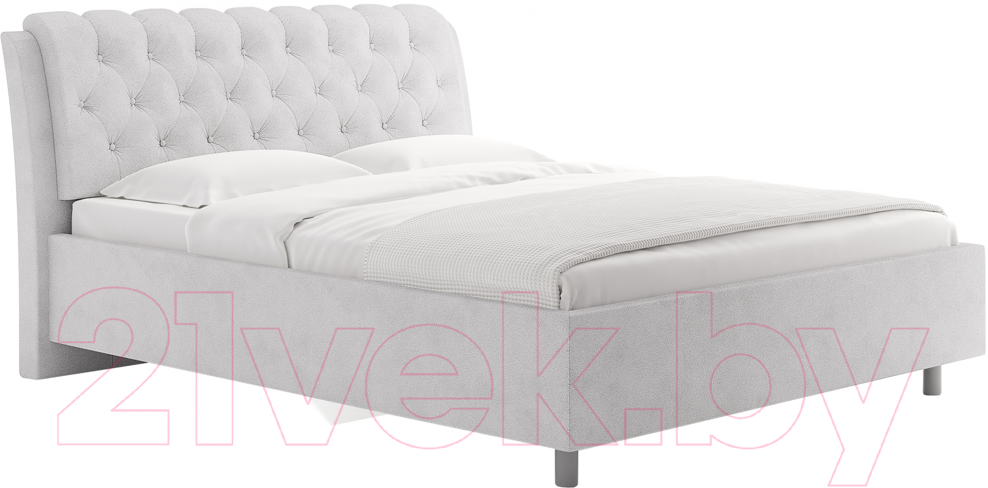 Каркас кровати Сонум Olivia 160x200 (монтего серый) - фото