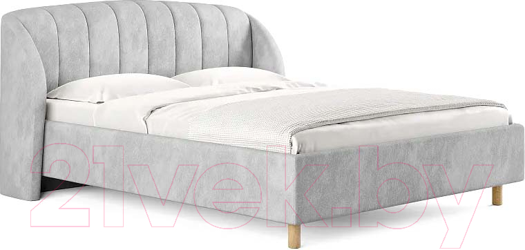 Каркас кровати Сонум Valencia 200x200 (лофти серый) - фото