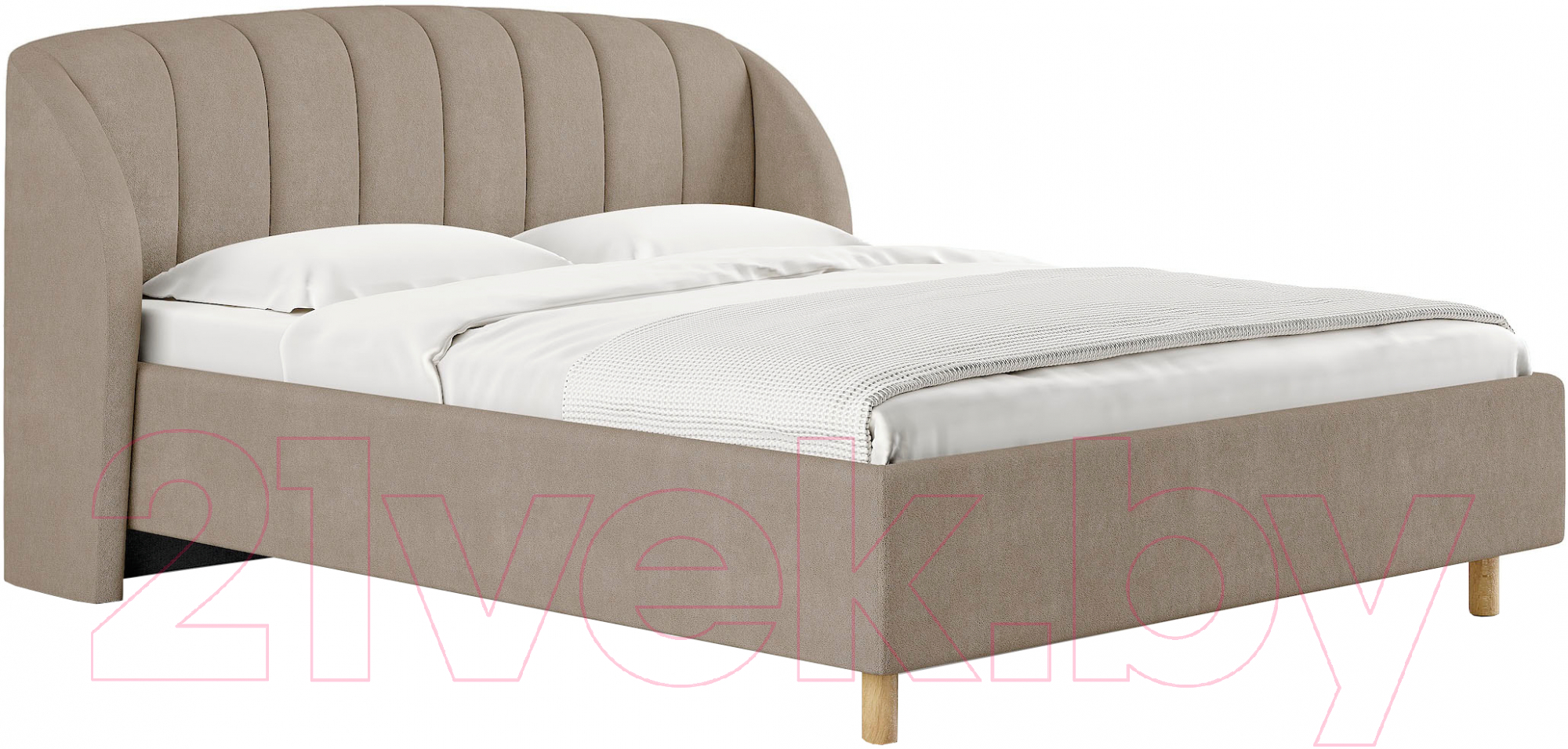 Каркас кровати Сонум Valencia 90x200 (монтего магнолия) - фото