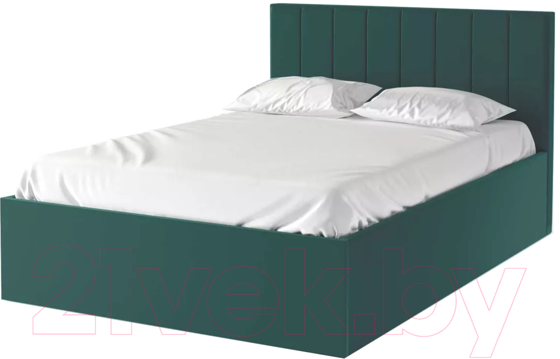 Каркас кровати Stolline Аврора 140x200 (изумруд) - фото