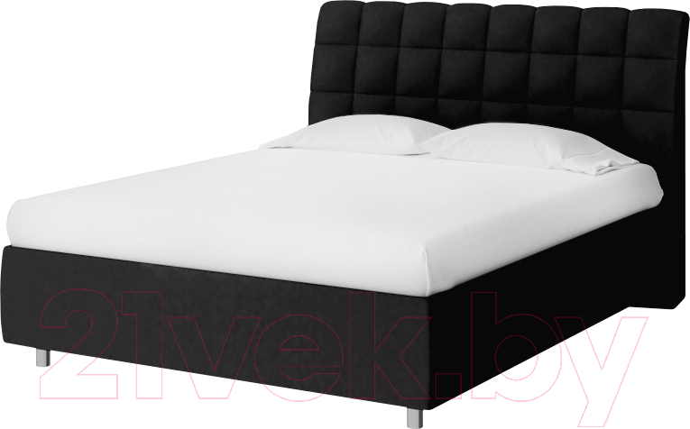 Каркас кровати Proson Volumo Teddy 021 140x200 (древесный уголь) - фото