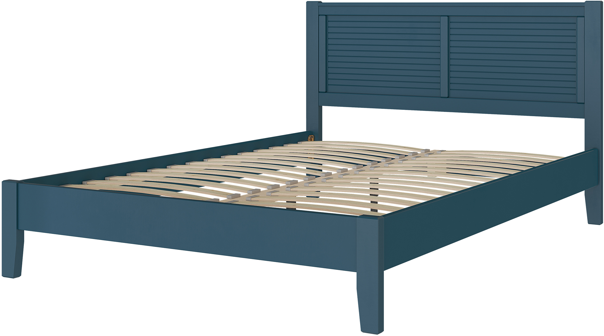 Каркас кровати Bravo Мебель Грация 3 140x200 (сапфировый) - фото