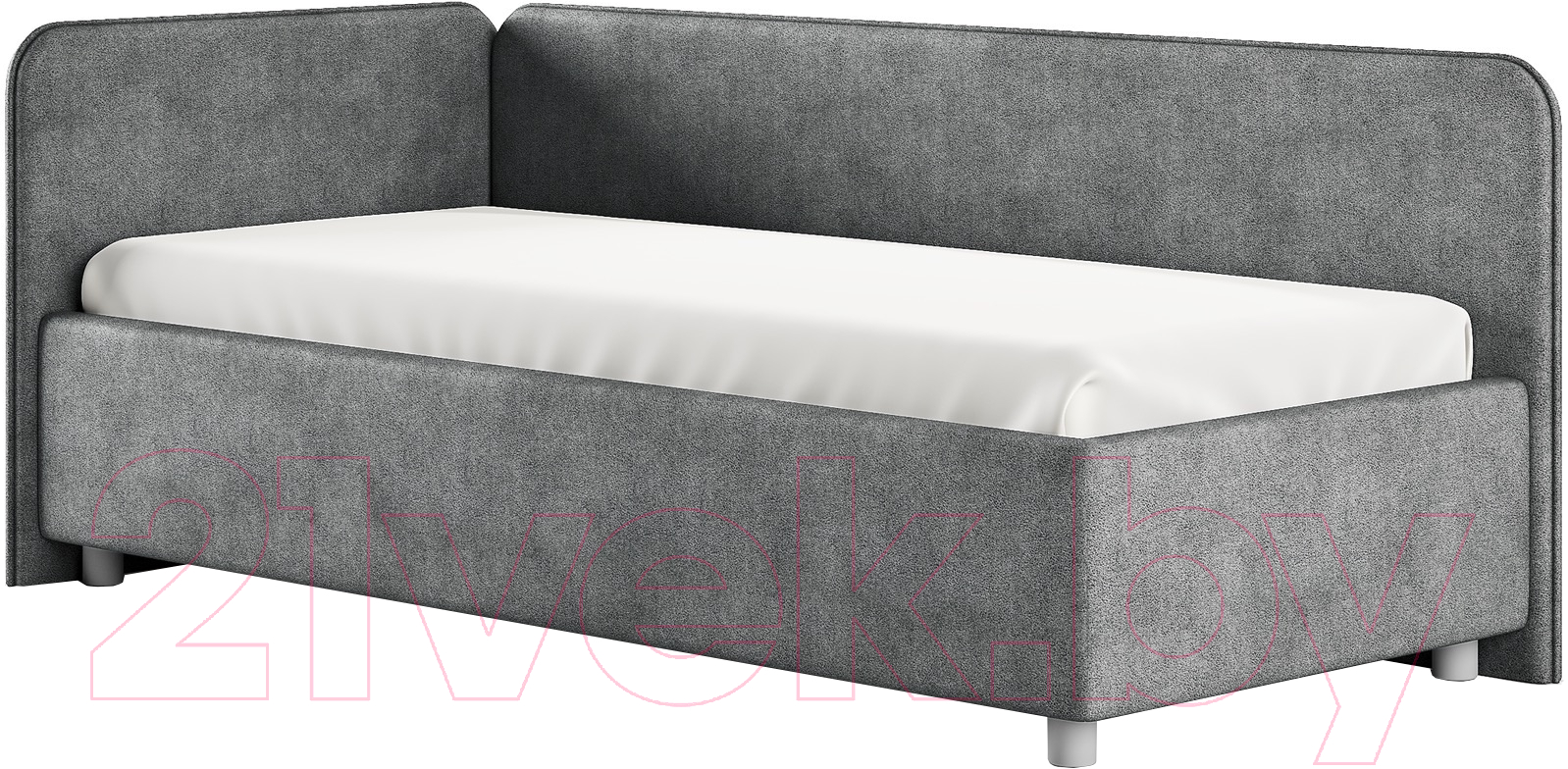 Каркас кровати Сонум Capri L 90x200 (фултон серый) - фото