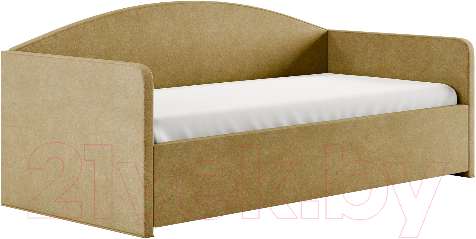 Каркас кровати Сонум Uno 90x200 (эвита горчичный) - фото