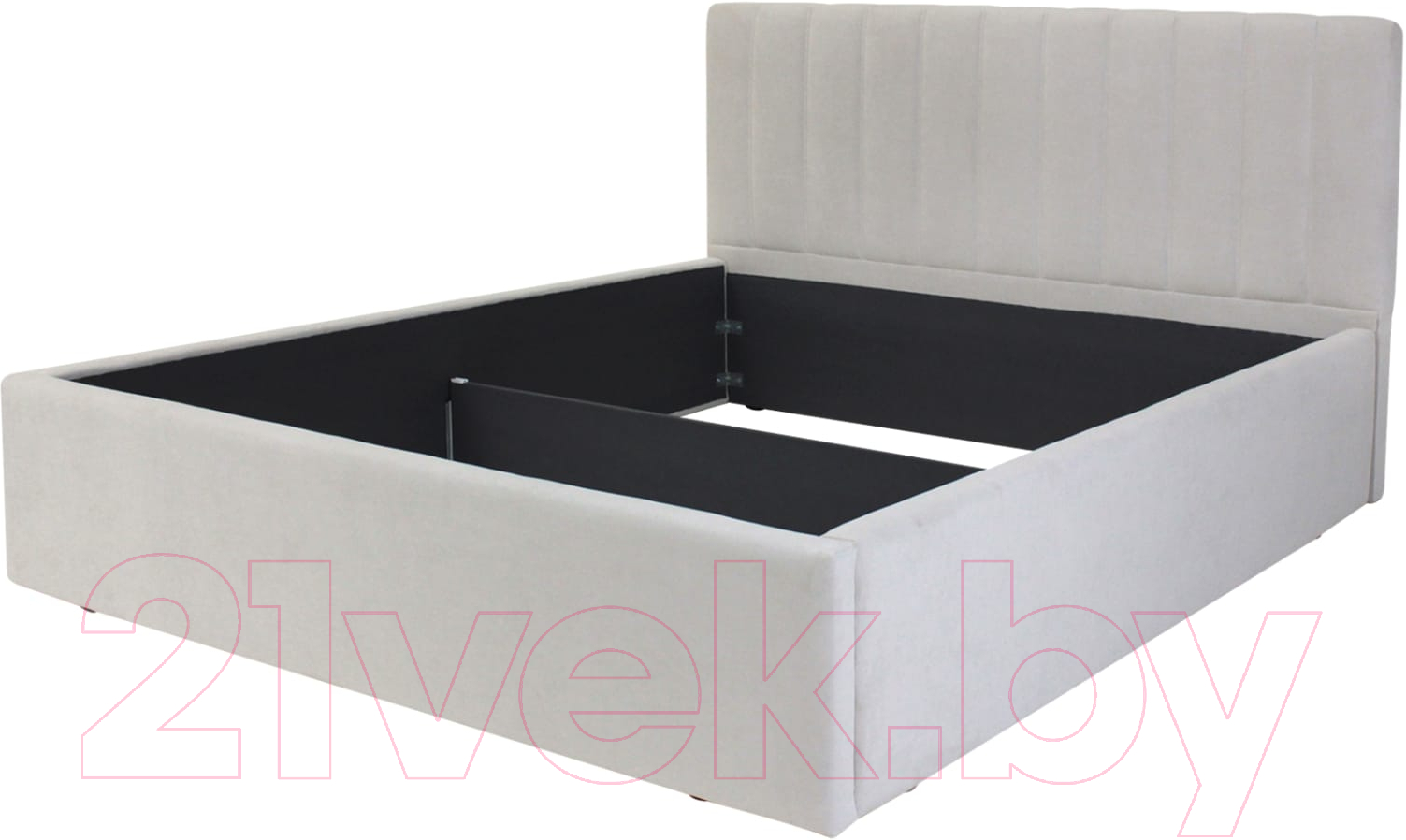 Двуспальная кровать Аквилон Регги 16 ПМ (галакси 01 молочный) - фото