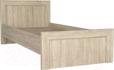 Односпальная кровать Евва Турин ТР-900мп/S (дуб сонома) - фото