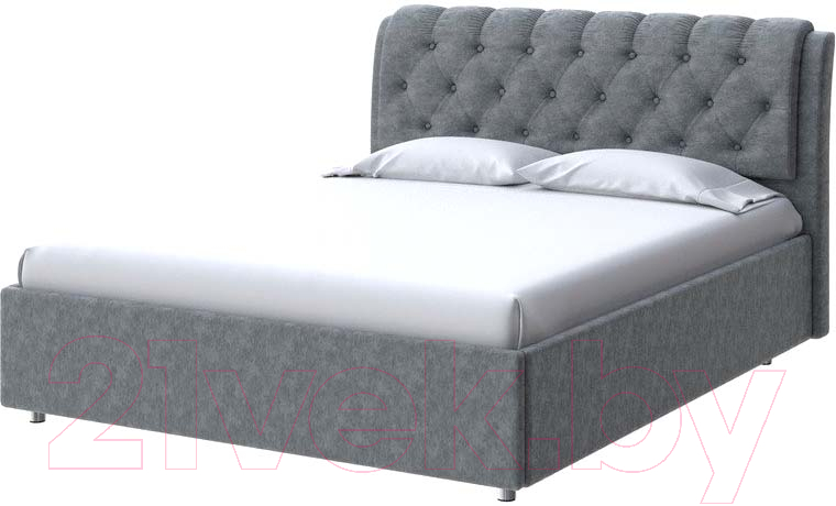 Каркас кровати Proson Chester Gratta 4 180x200 (серый космос) - фото