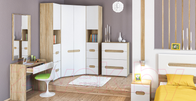 Полуторная кровать Мебель-Неман Леонардо МН-026-10-140