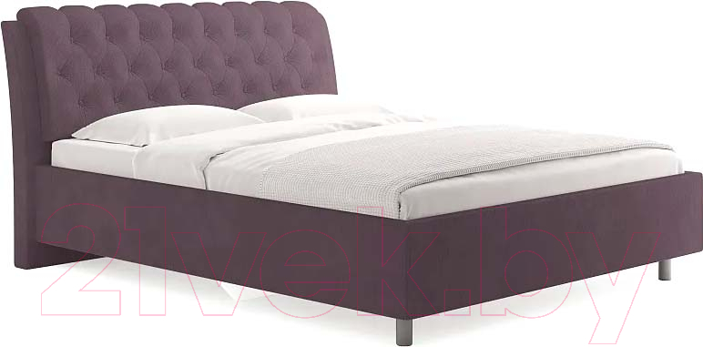 Каркас кровати Сонум Olivia 200x200 (лофти слива) - фото