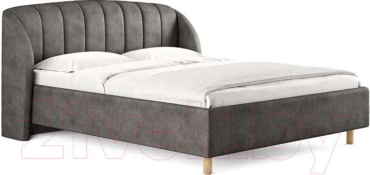 Каркас кровати Сонум Valencia 200x200 (фултон графит) - фото