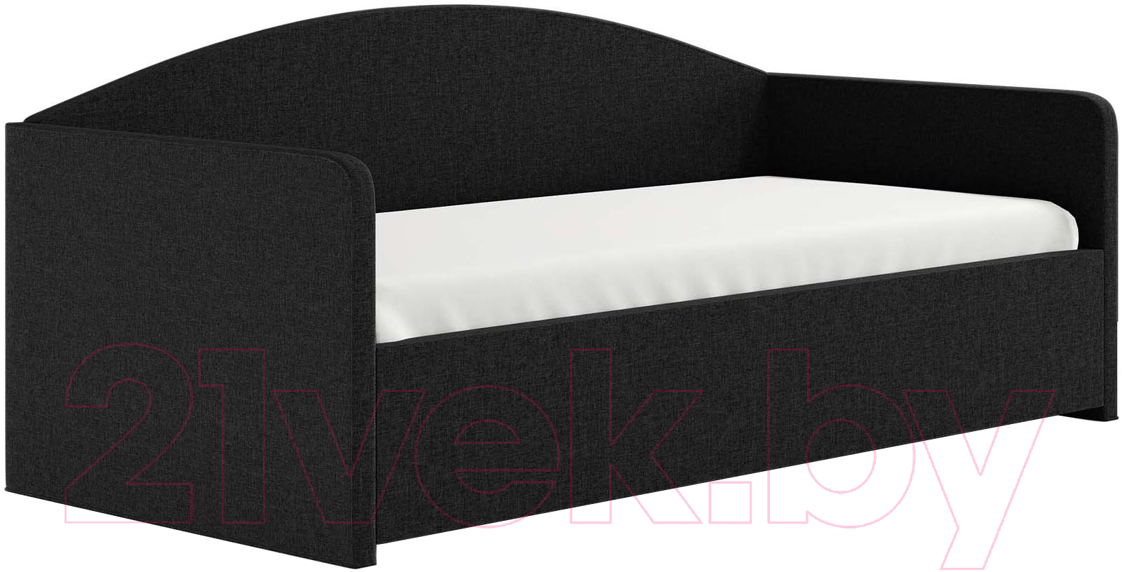 Каркас кровати Сонум Uno 90x200 (кашемир графитовый) - фото