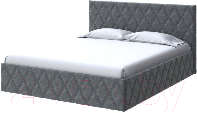 Каркас кровати Proson Fresco Gratta 4 180x200 (серый космос) - фото