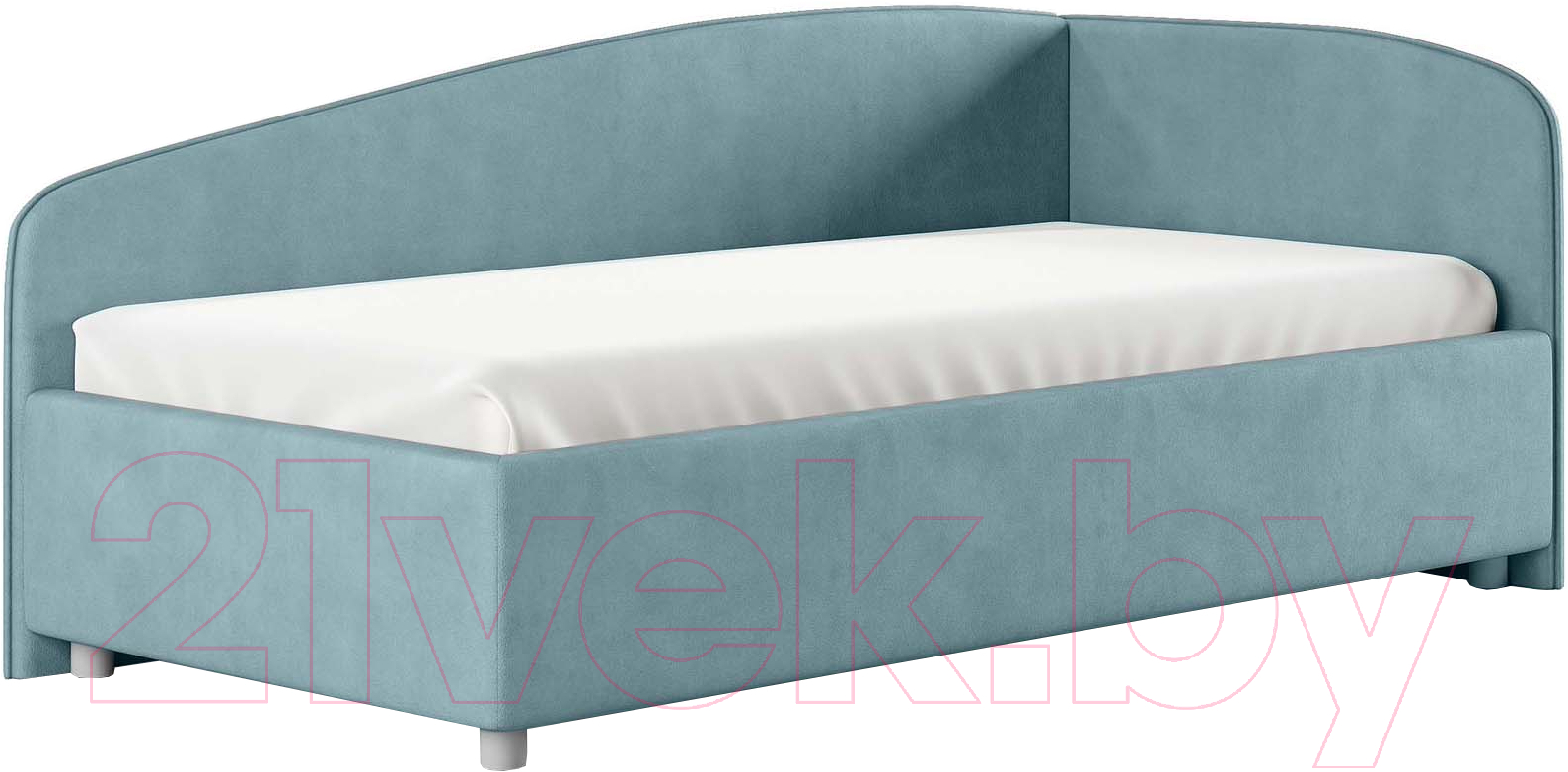 Каркас кровати Сонум Paola R 90x200 (замша голубой) - фото