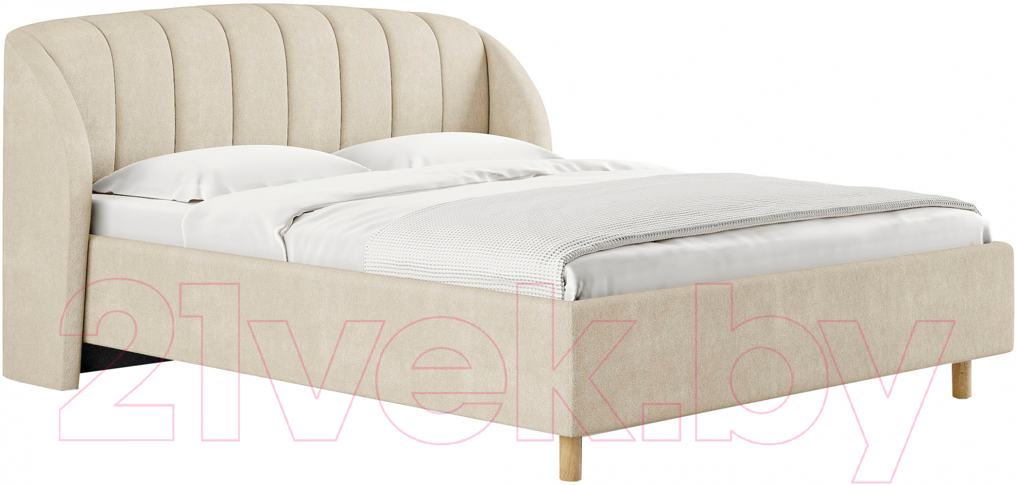 Каркас кровати Сонум Valencia 180x200 (монтего кремовый) - фото