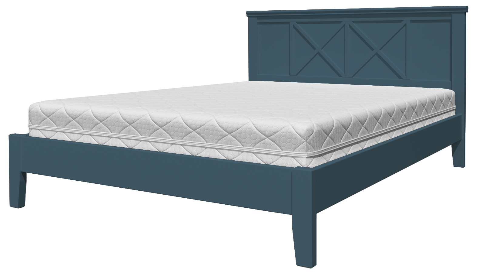 Каркас кровати Bravo Мебель Грация 2 160x200 (сапфировый) - фото