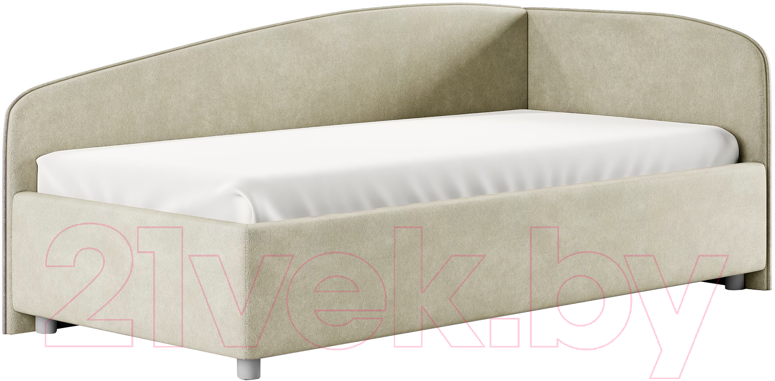 Каркас кровати Сонум Paola R 90x200 (эвита мокка) - фото