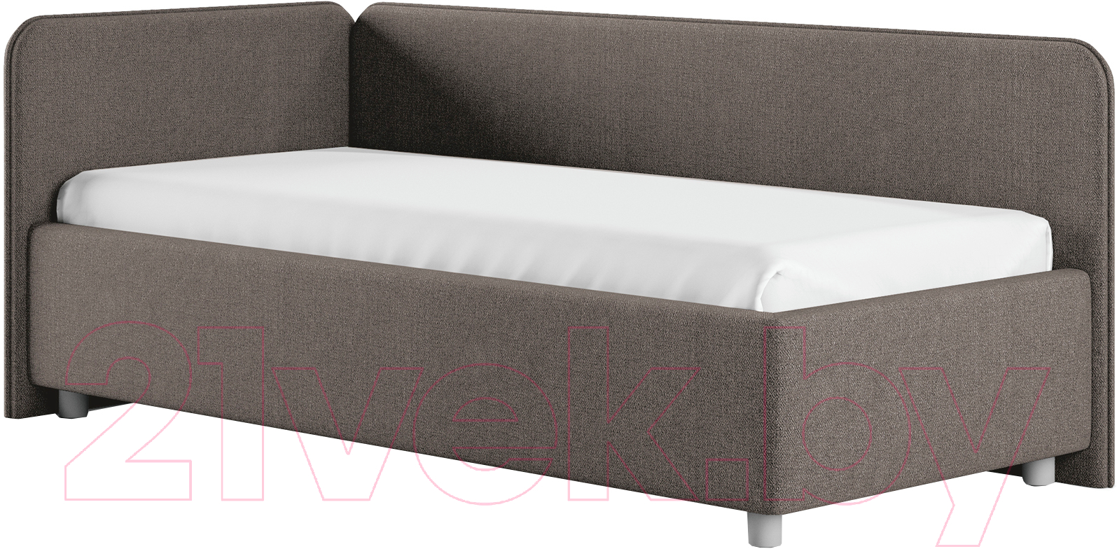 Каркас кровати Сонум Capri L 90x200 (рогожка мокко) - фото