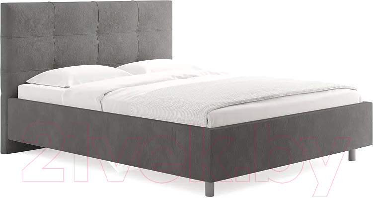 Каркас кровати Сонум Caprice 200x200 (лофти серый) - фото