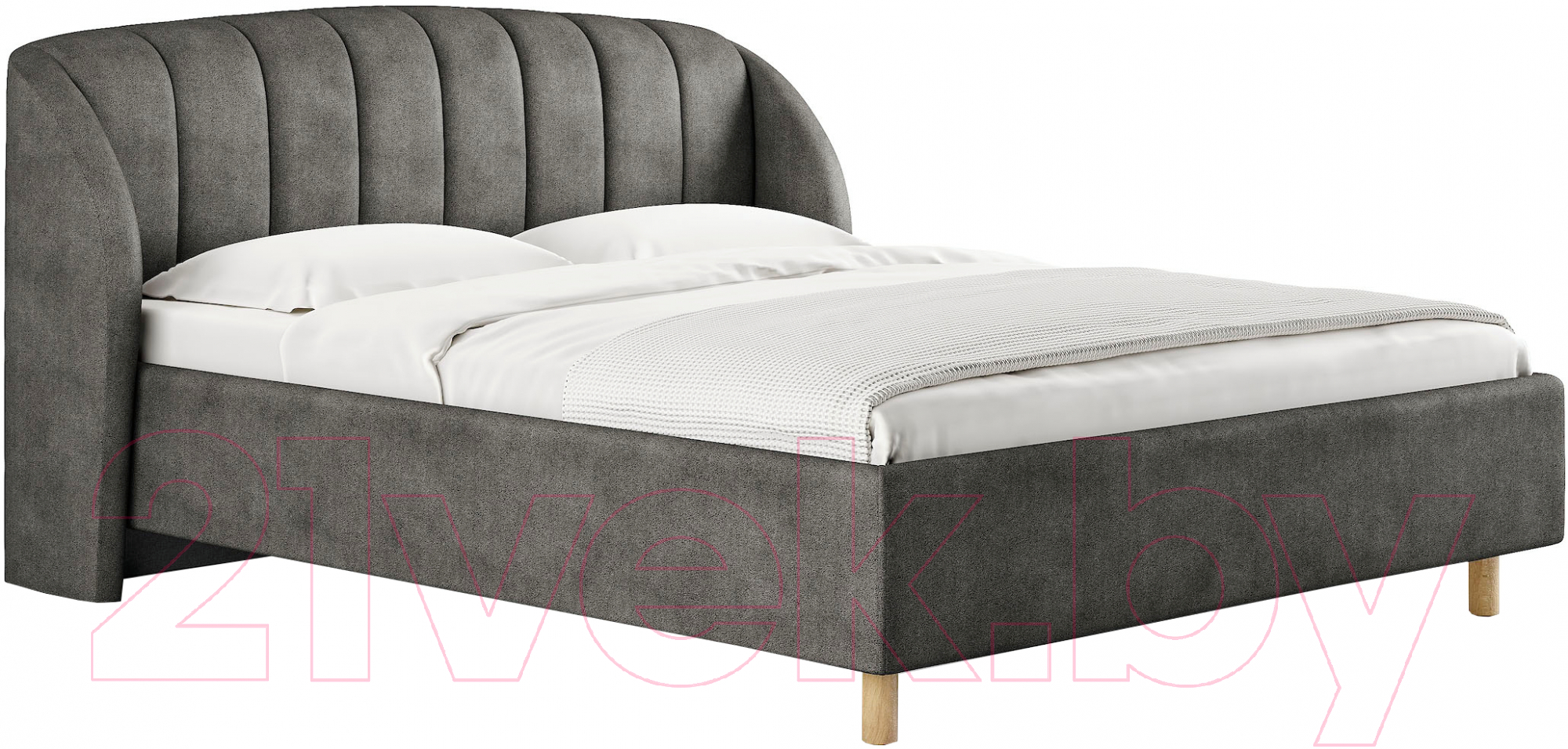 Каркас кровати Сонум Valencia 90x200 (фултон графит) - фото