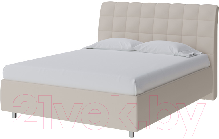 Каркас кровати Proson Volumo Savana Milk 180x200 (молочный) - фото