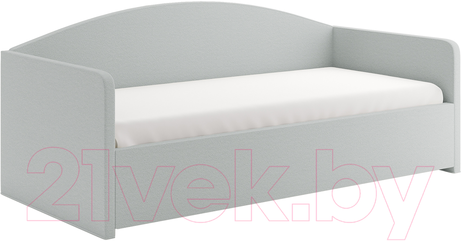 Каркас кровати Сонум Uno 90x200 (тедди пепельный) - фото