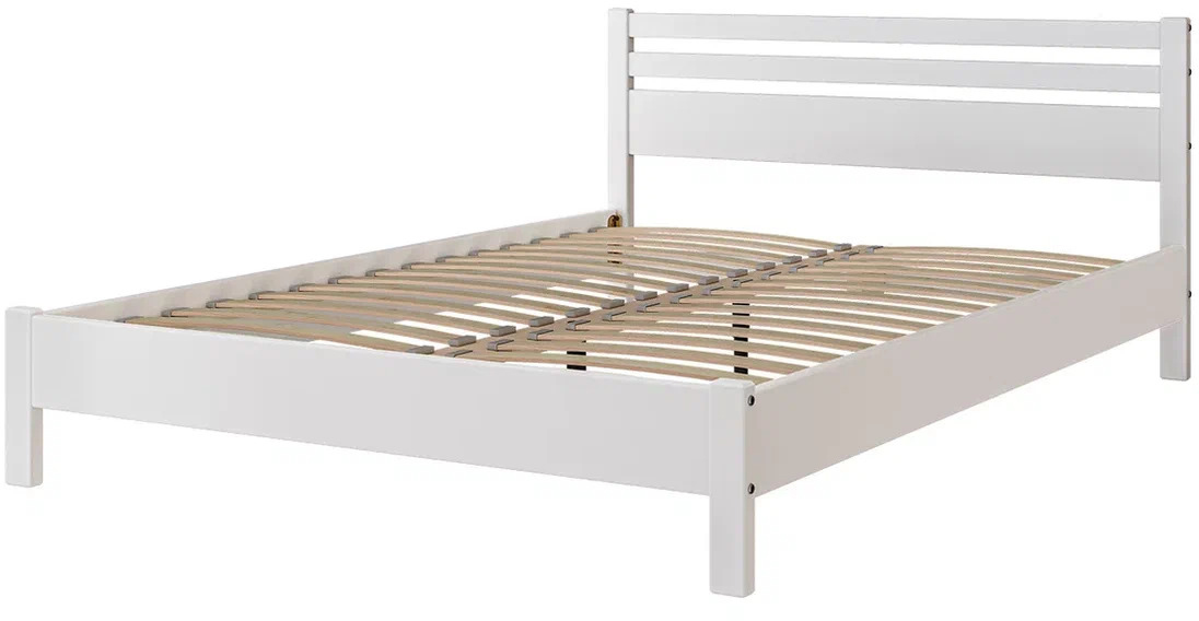 Каркас кровати Bravo Мебель Милена 120x200 (белый античный) - фото