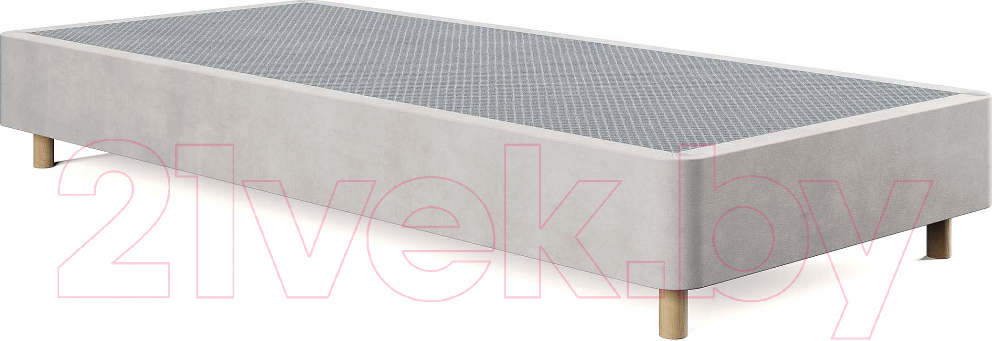 Каркас кровати Сонум Tatami 90x200 (замша серый) - фото