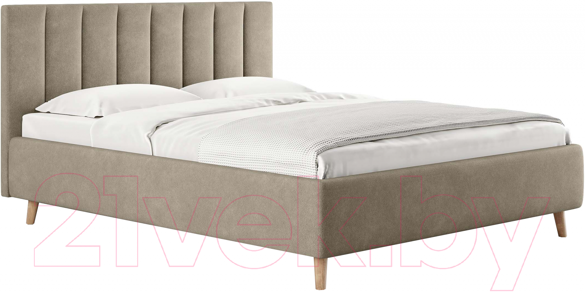 Каркас кровати Сонум Alma 180x200 (эвита какао) - фото