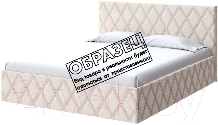 Каркас кровати Proson Fresco Тетра 90x200 (молочный) - фото