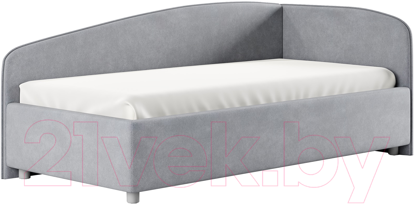 Каркас кровати Сонум Paola R 90x200 (эвита пепельный) - фото