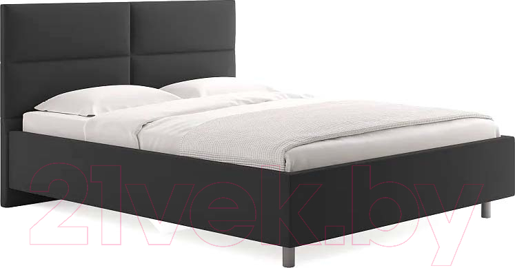Каркас кровати Сонум Omega 200x200 (экокожа графит) - фото