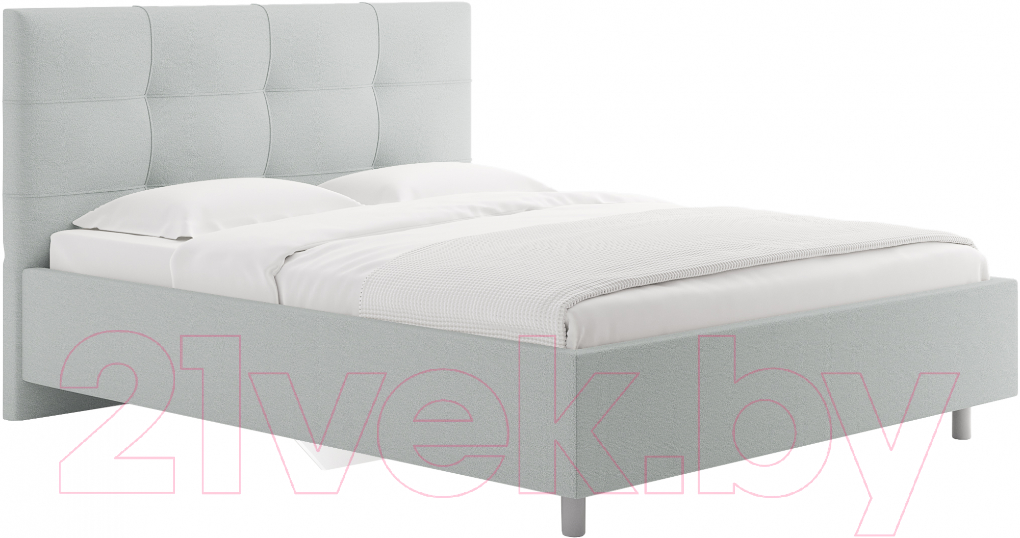 Каркас кровати Сонум Caprice 180x200 (тедди пепельный) - фото
