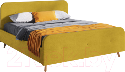 Каркас кровати Мебельград Сиерра Стандарт 90x200 (торонто горчица) - фото