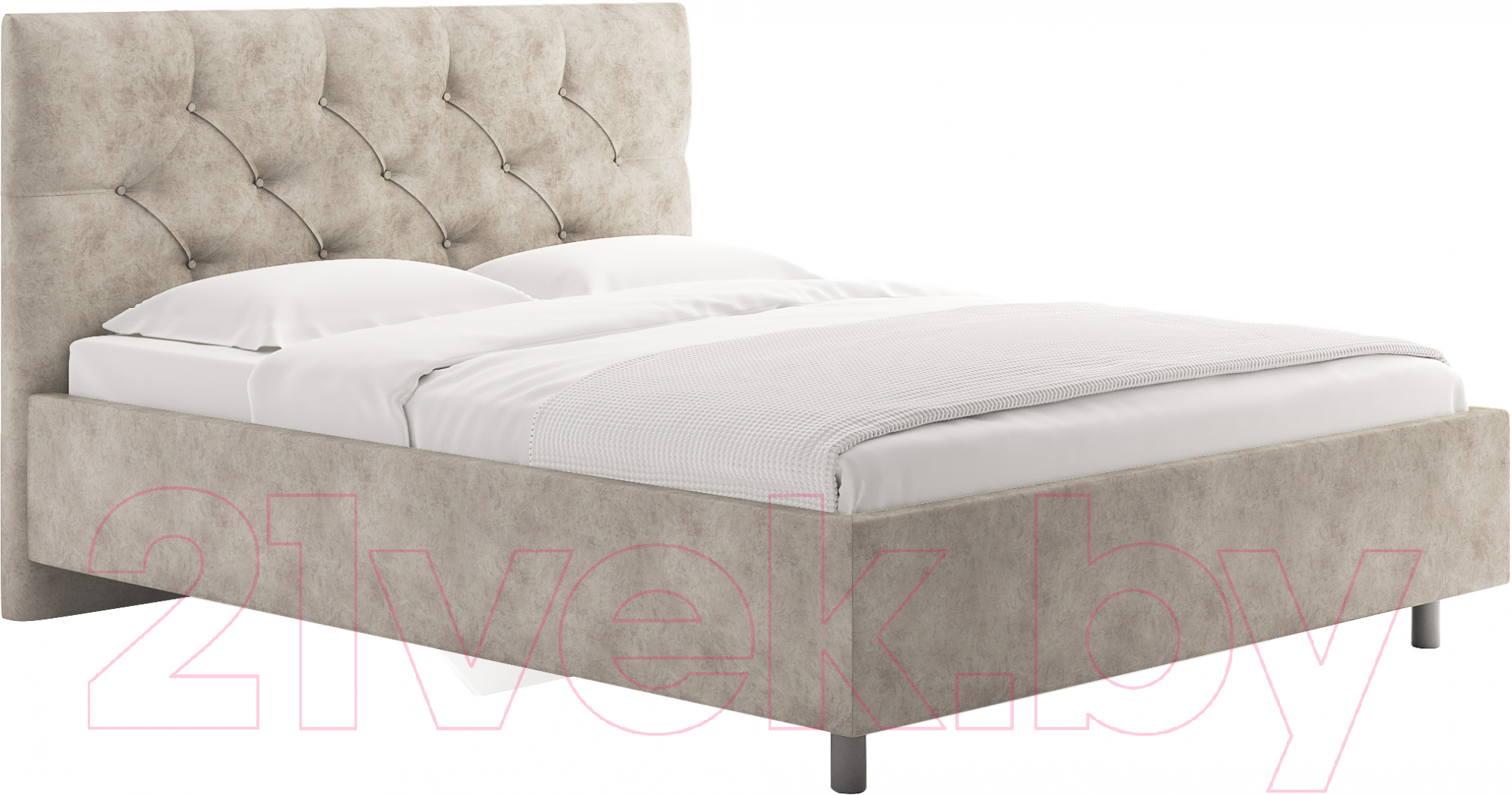 Каркас кровати Сонум Bari 90x200 (энигма крем) - фото