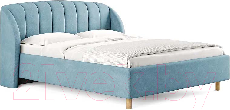 Каркас кровати Сонум Valencia 200x200 (эвита голубой) - фото