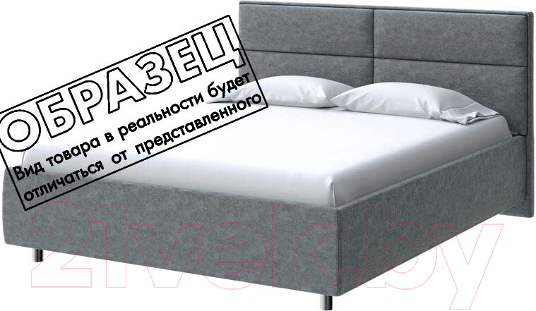 Каркас кровати Proson Pado Gratta 4 80x200 (серый космос) - фото