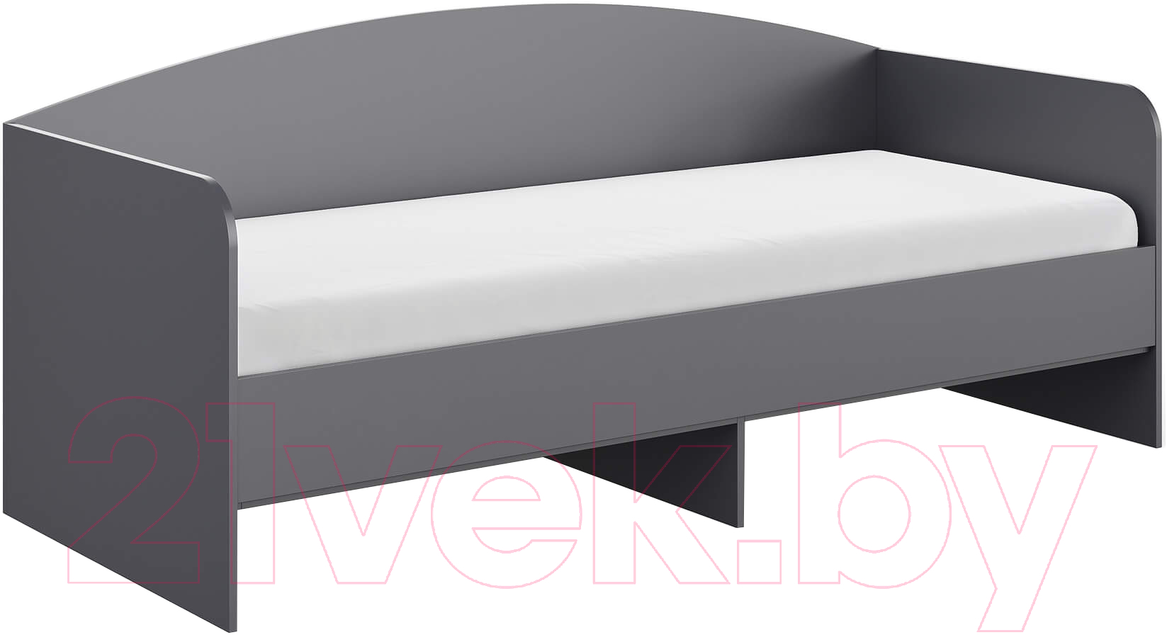 Каркас кровати Сонум Crystal 90x200 (графит) - фото