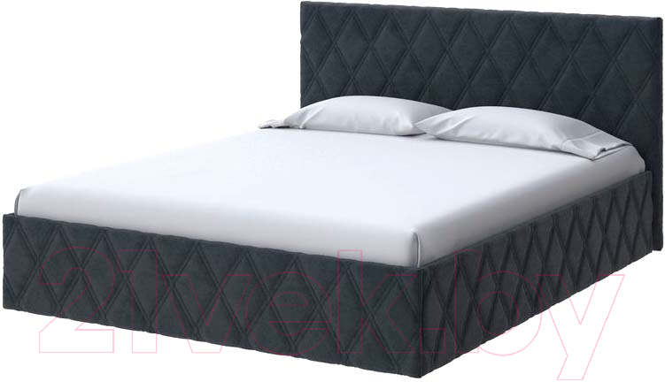 Каркас кровати Proson Fresco Teddy 021 200x200 (древесный уголь) - фото
