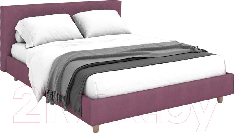 Каркас кровати Rivalli Компактика 180x200 (Newtone Plum) - фото