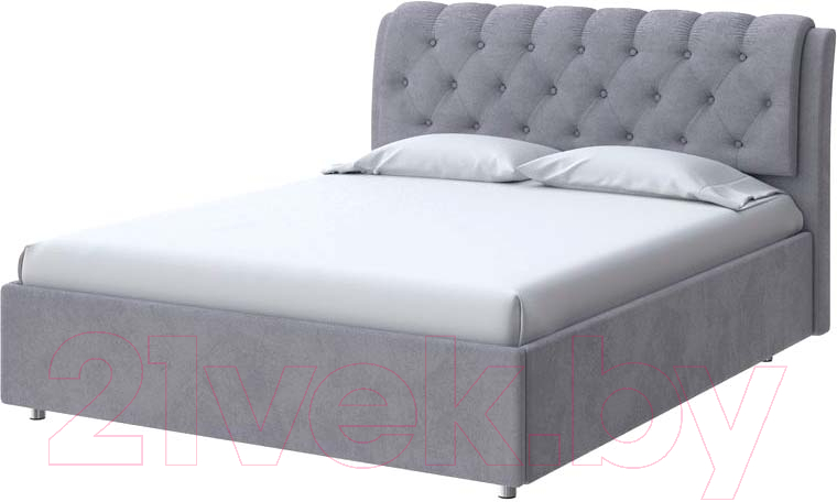 Каркас кровати Proson Chester Teddy 318 160x200 (мокрый асфальт) - фото