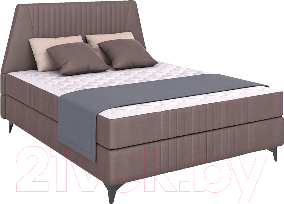 Каркас кровати Rivalli Грейс 160x200 (Newtone Cacao) - фото