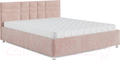 Двуспальная кровать Mebel-Ars Нью-Йорк 160 (кордрой бежевый)