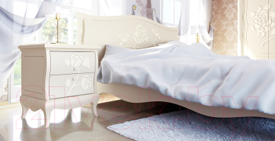 Двуспальная кровать Мебель-Неман Астория МН-218-01М