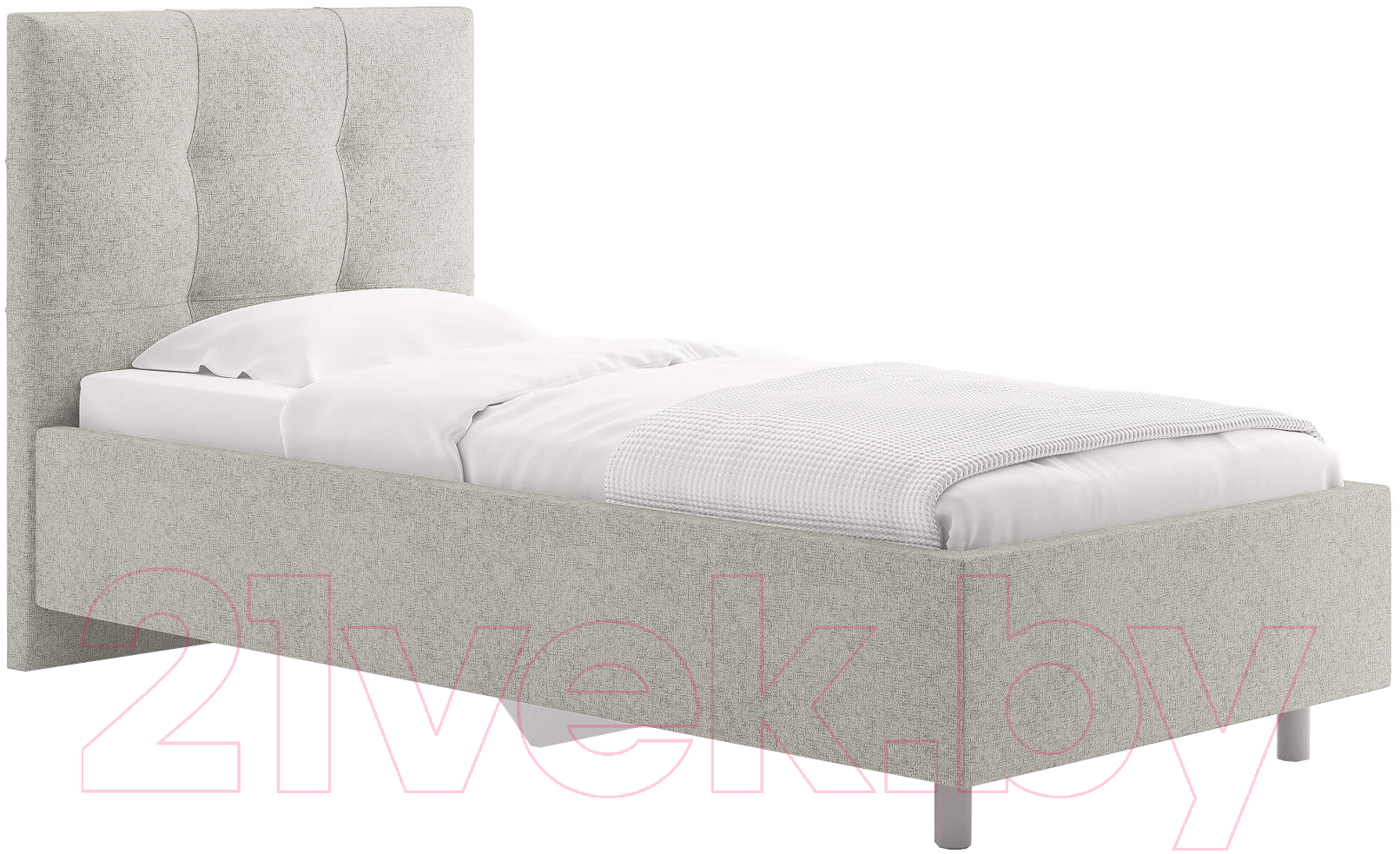 Каркас кровати Сонум Caprice 90x200 (кашемир латте) - фото