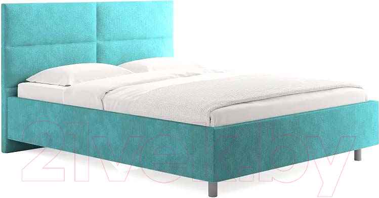 Каркас кровати Сонум Omega 200x200 (лофти лазурный) - фото