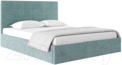 Каркас кровати НК Мебель Соната 180x200 / 72306337 (велюр мята) - фото